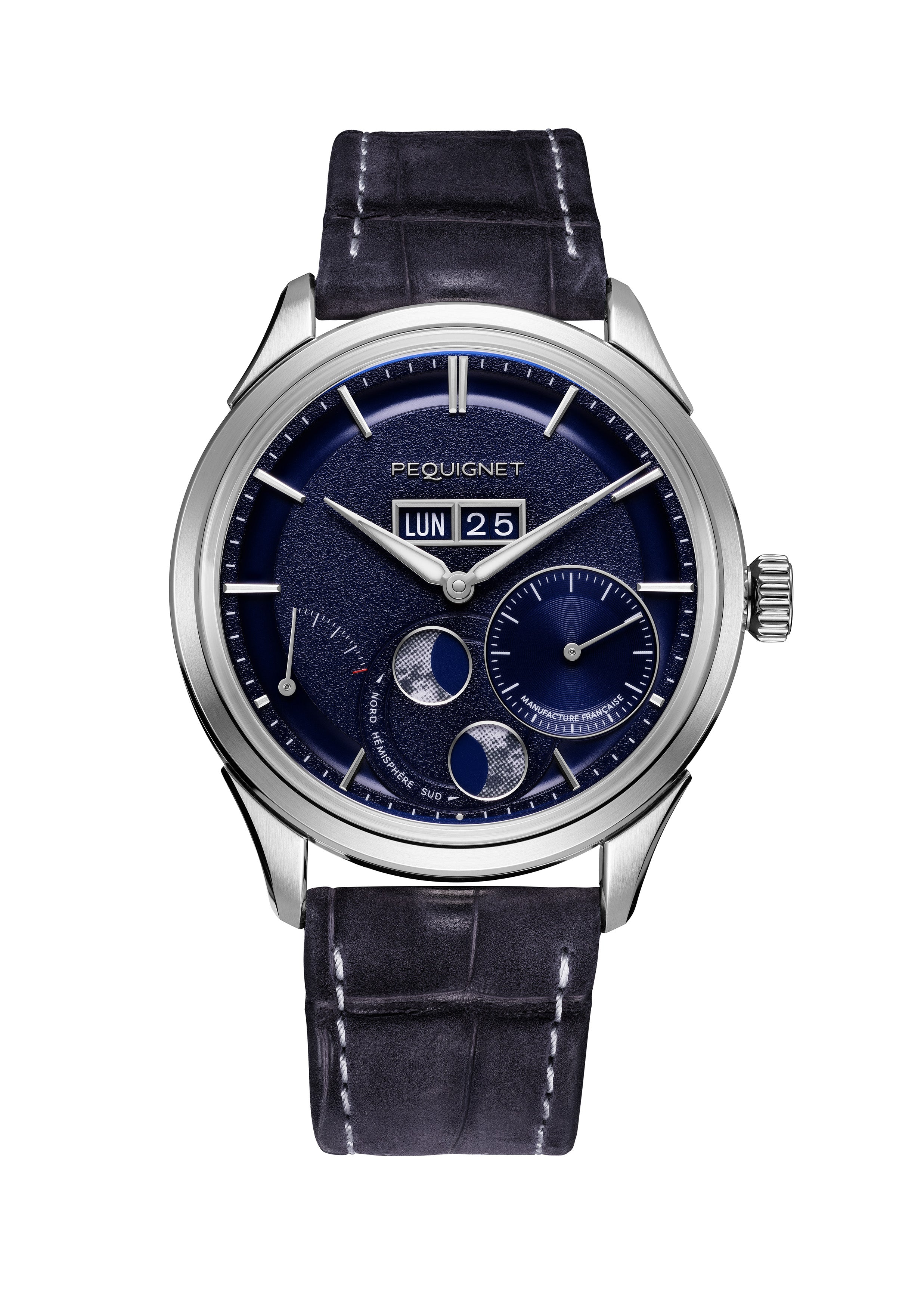 Royale Paris 39,5mm – Blue Alligator