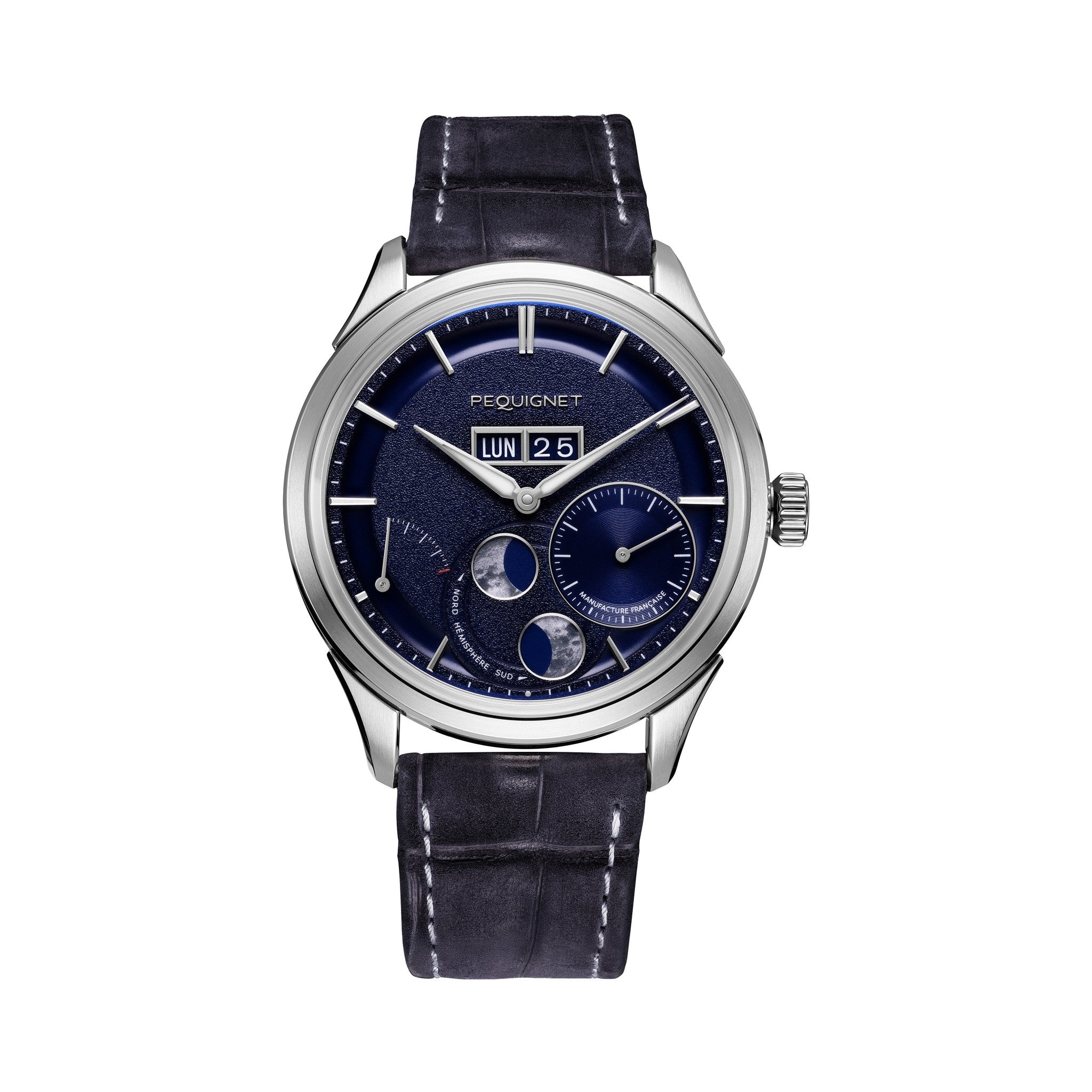 Royale Paris 39,5mm – Blue Alligator