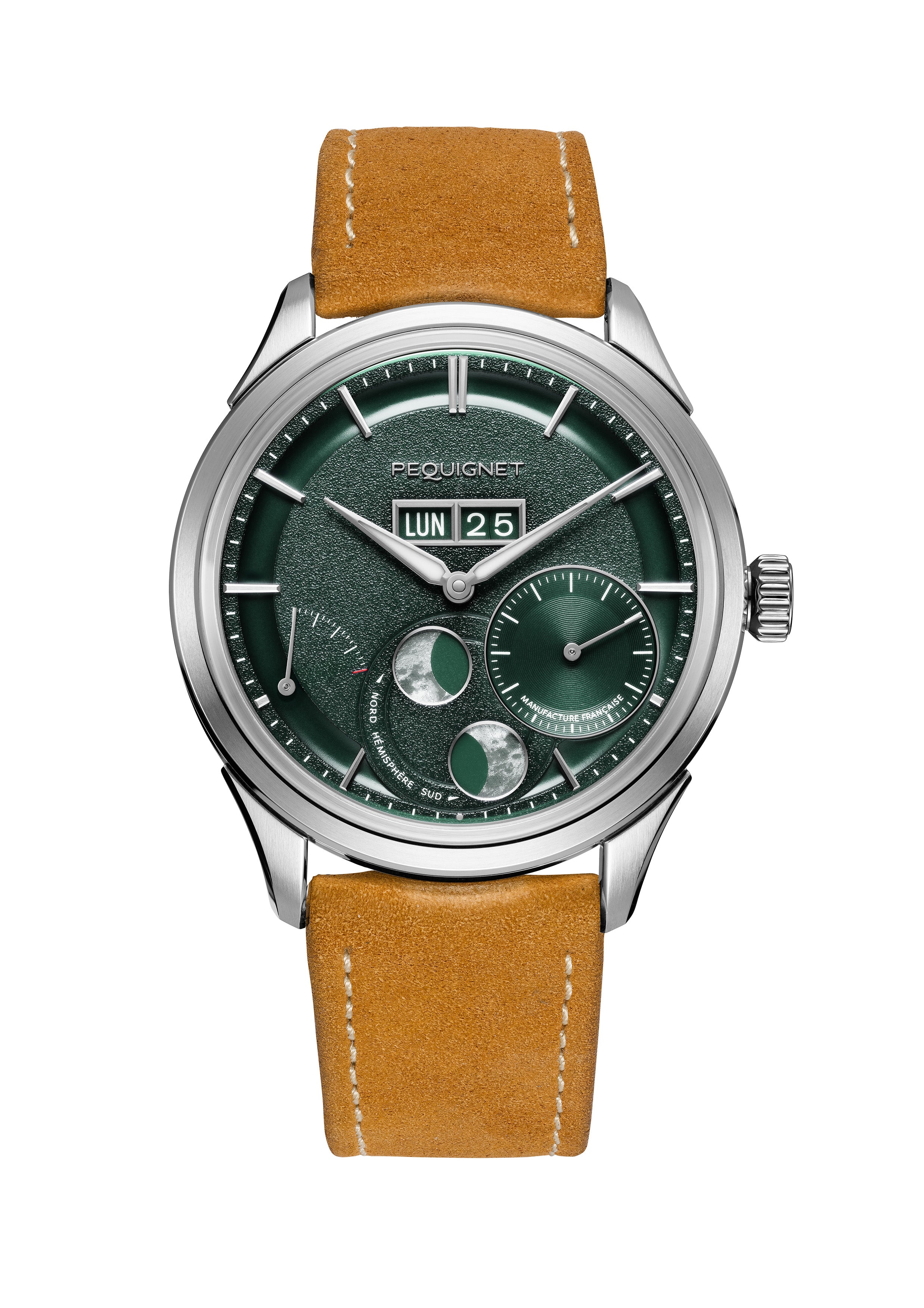 Royale Paris 39,5mm – Silver Nubuck