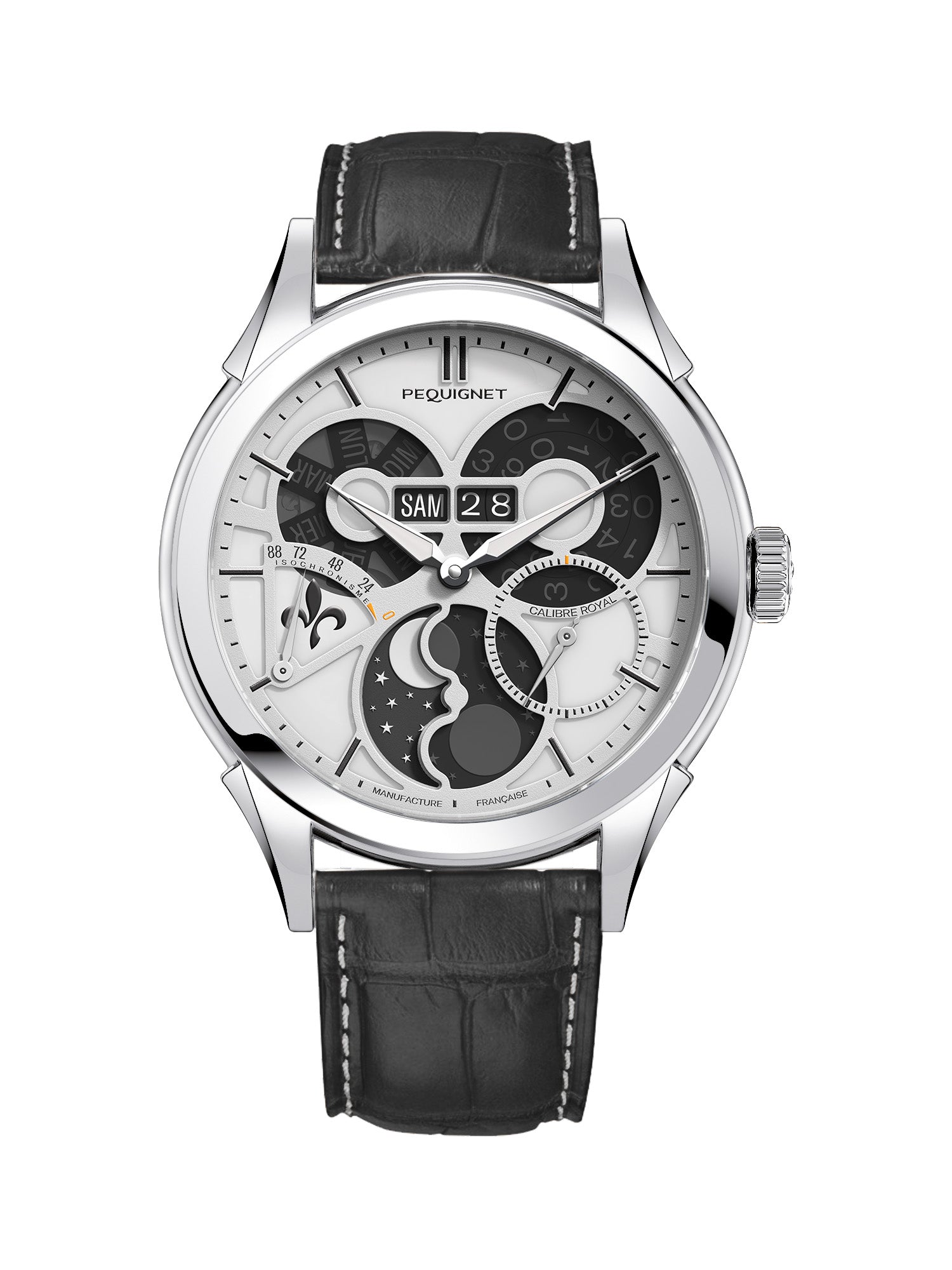 Royale Saphir – Blanc Éclipse