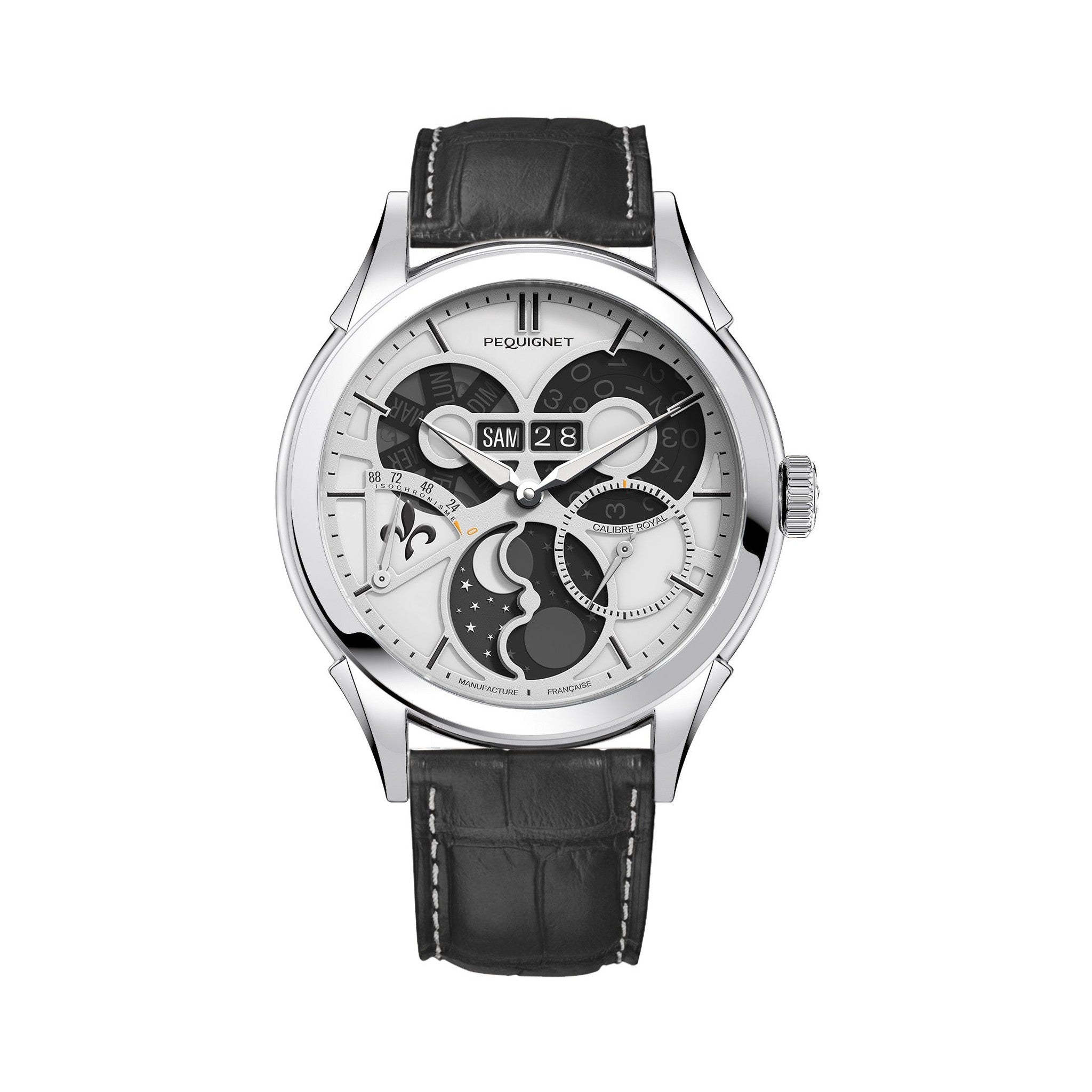 Royale Saphir – Blanc Éclipse