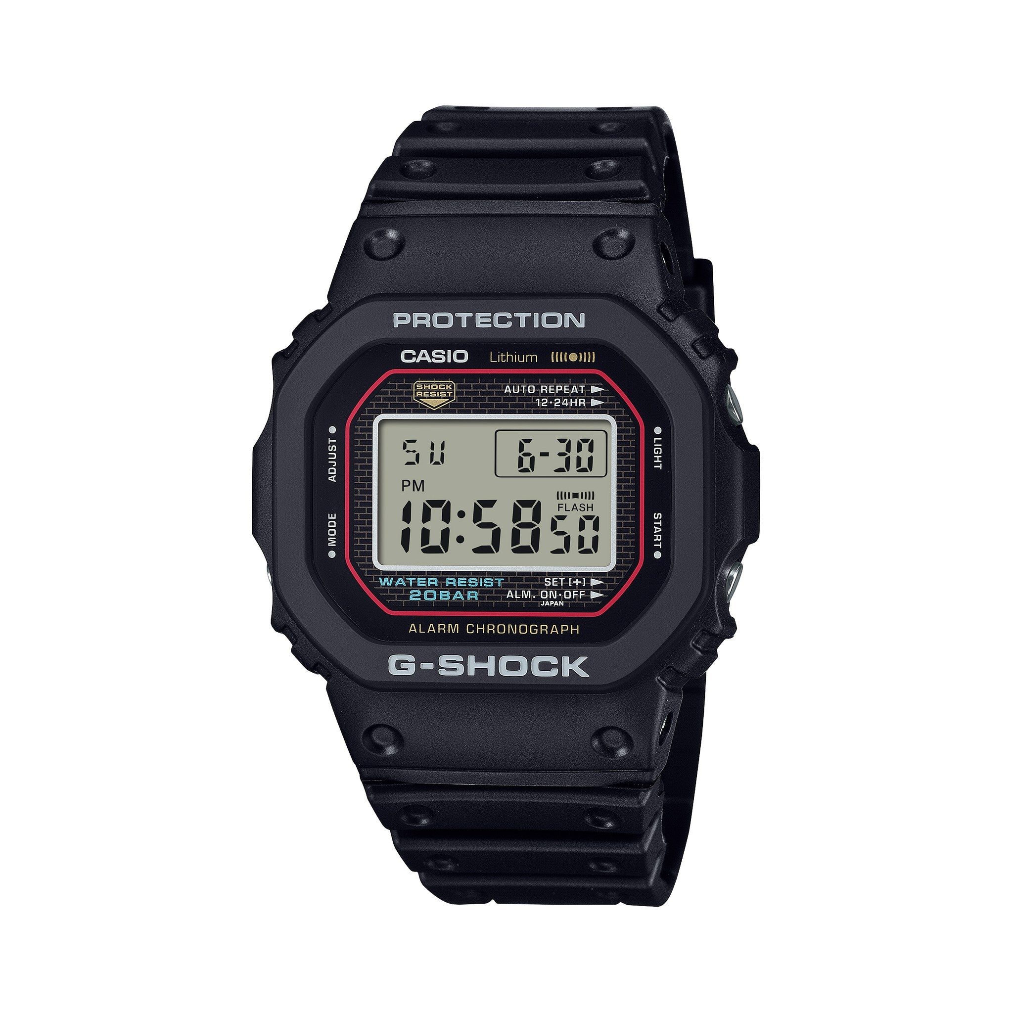 G-SHOCK DW-5000R-1A - Digital Square
