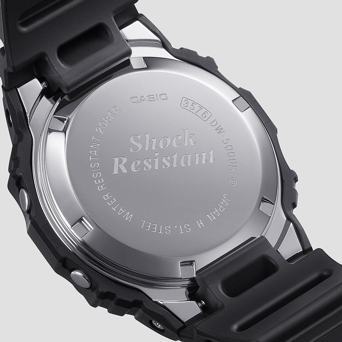 G-SHOCK DW-5000R-1A - Digital Square - 6