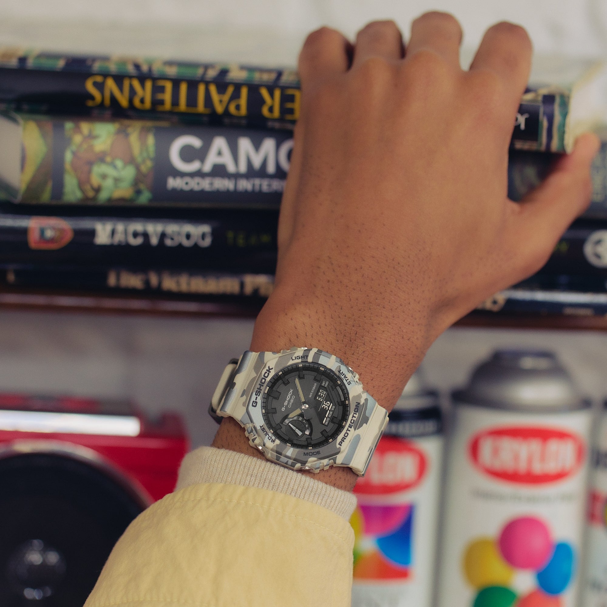G-SHOCK GA-2100CM-5A - Analog-Digital Octagon - 2
