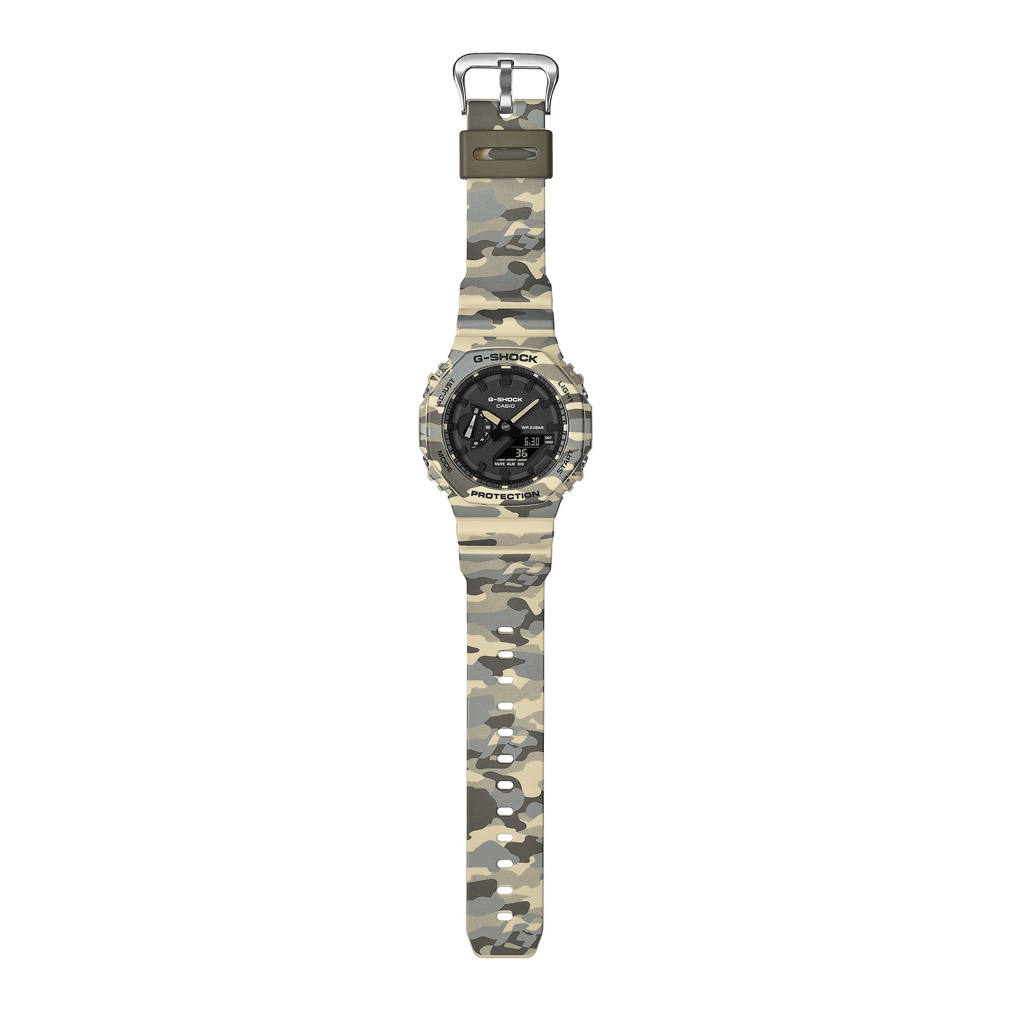 G-SHOCK GA-2100CM-5A - Analog-Digital Octagon - 8