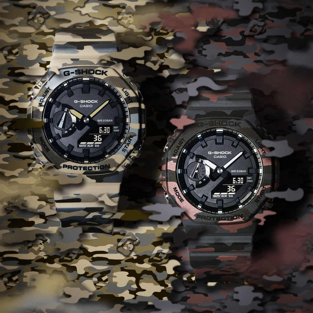 G-SHOCK GA-2100CM-8A - Analog-Digital Octagon - 2