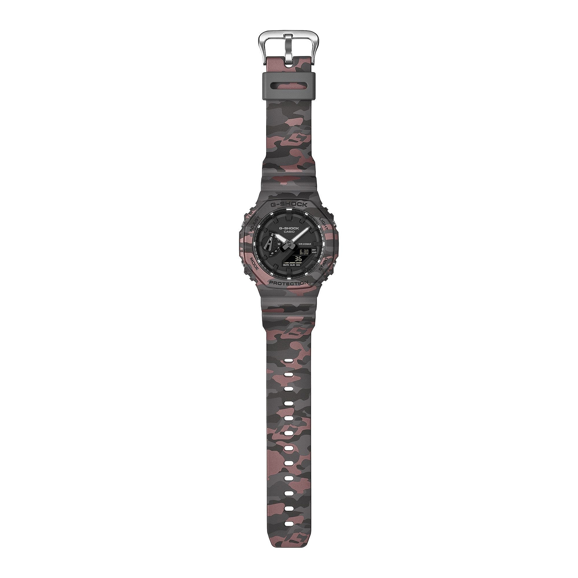 G-SHOCK GA-2100CM-8A - Analog-Digital Octagon - 8