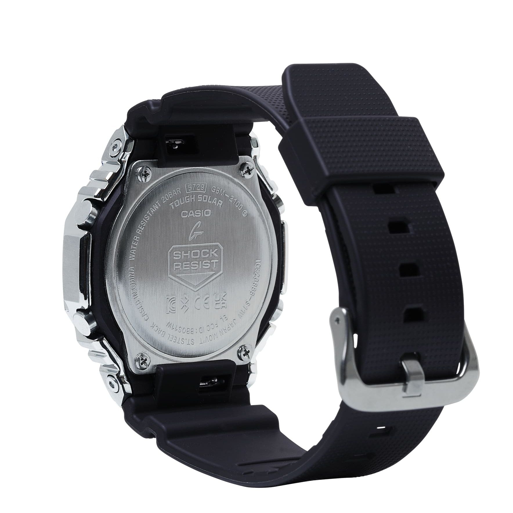 G-SHOCK GBM-2100-1A - Metal-Clad Octagon - 5