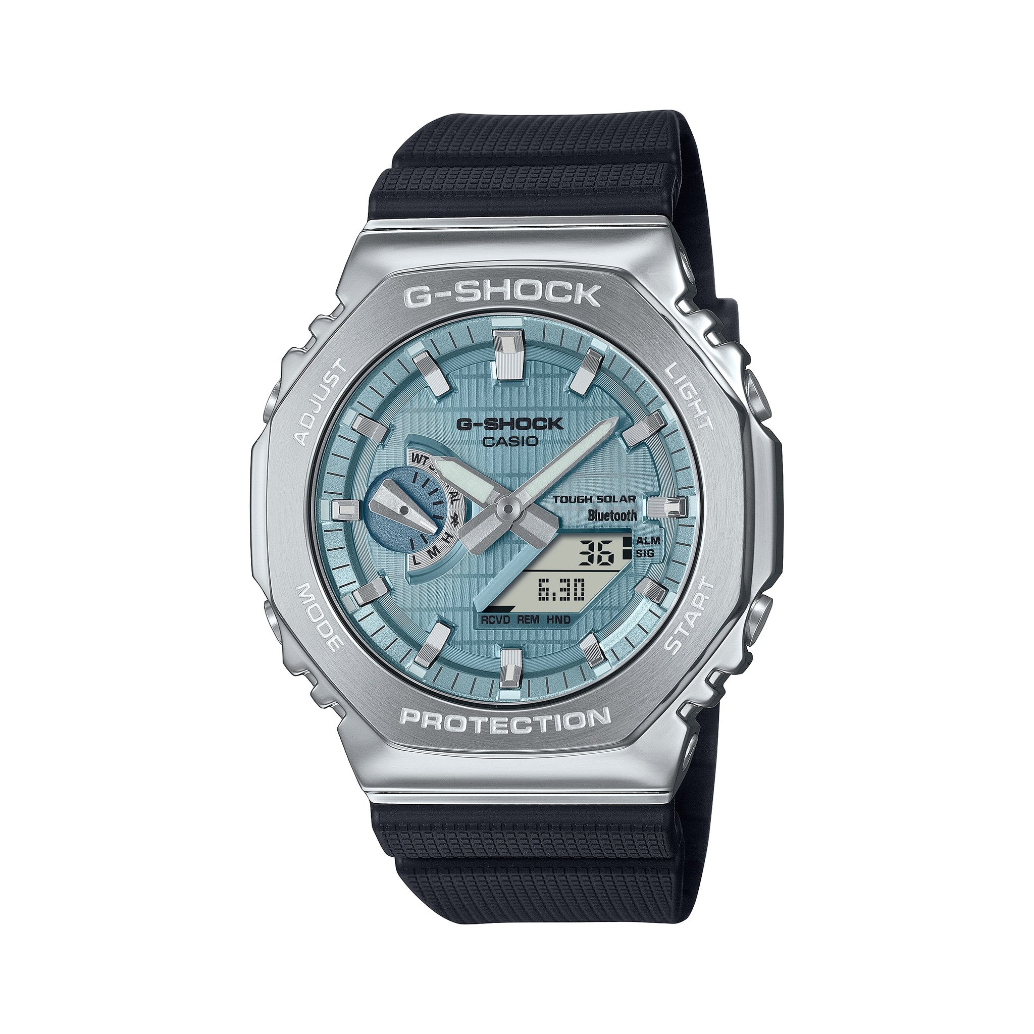 G-SHOCK GBM-2100A-1A2 - Metal-Clad Octagon