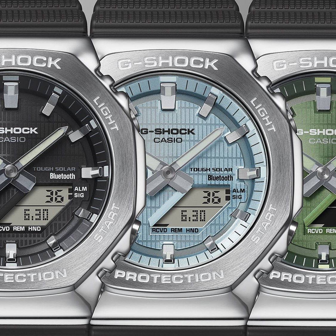G-SHOCK GBM-2100A-1A2 - Metal-Clad Octagon - 4