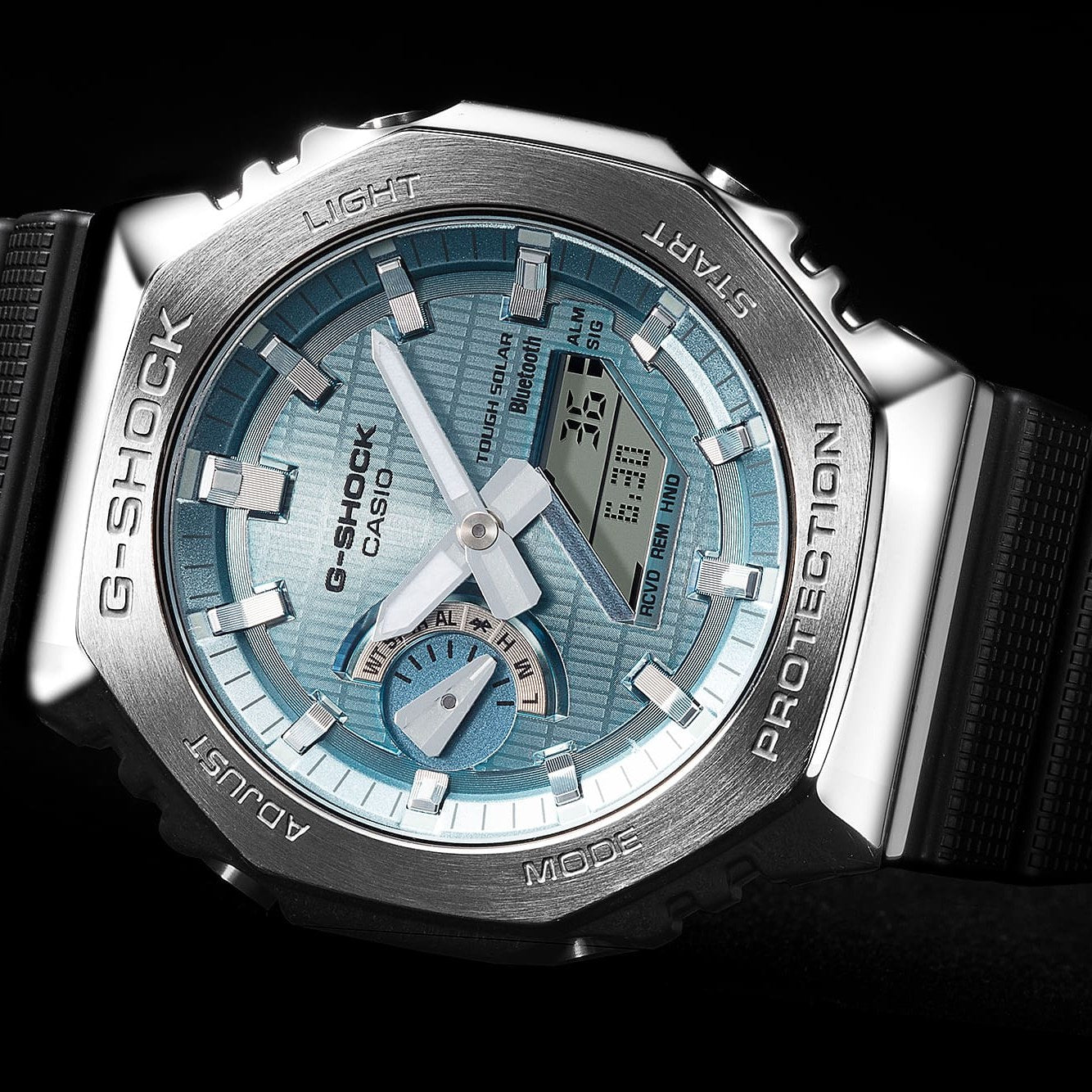 G-SHOCK GBM-2100A-1A2 - Metal-Clad Octagon - 8