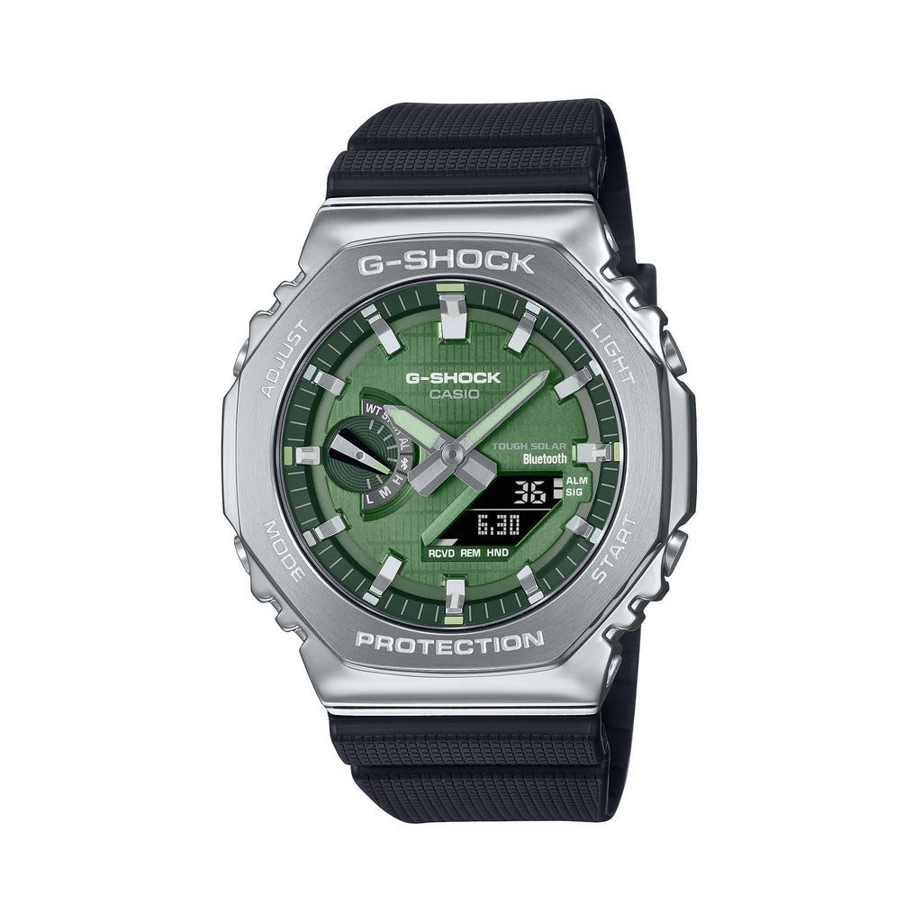 G-SHOCK GBM-2100A-1A3 - Metal-Clad Octagon