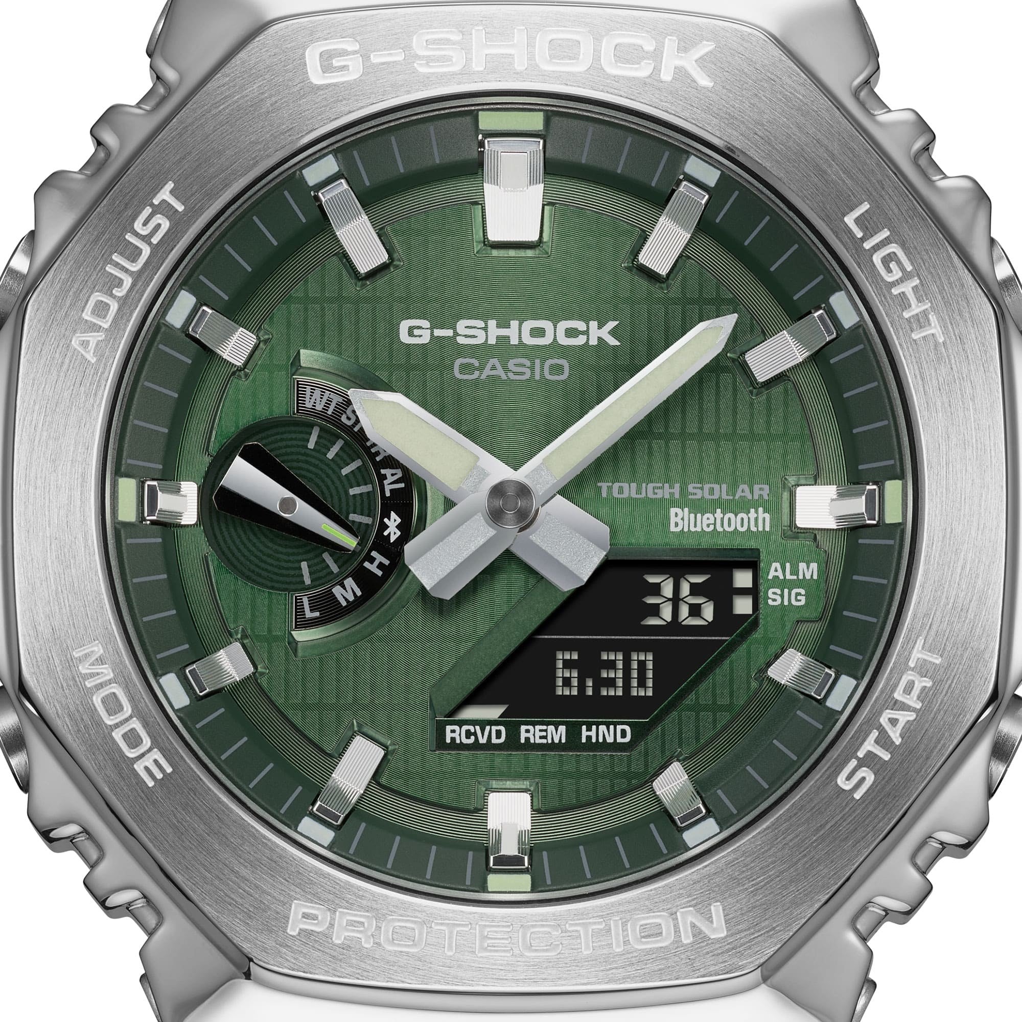 G-SHOCK GBM-2100A-1A3 - Metal-Clad Octagon - 6