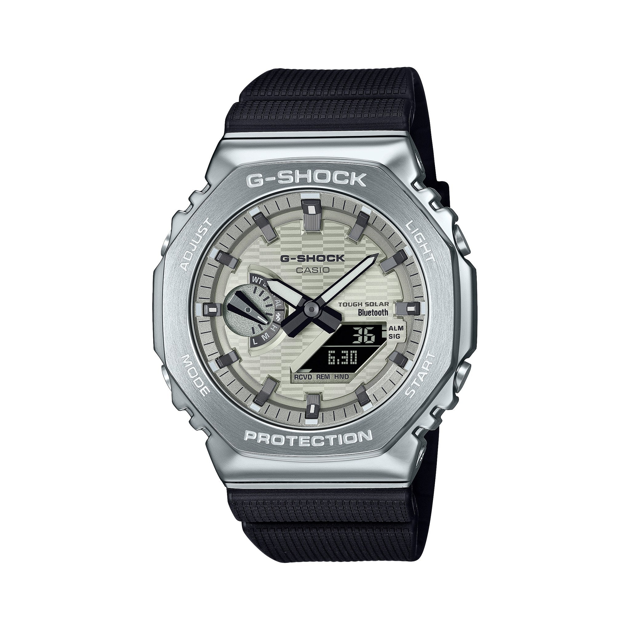 G-SHOCK GBM-2100A-8B - Metal-Clad Octagon