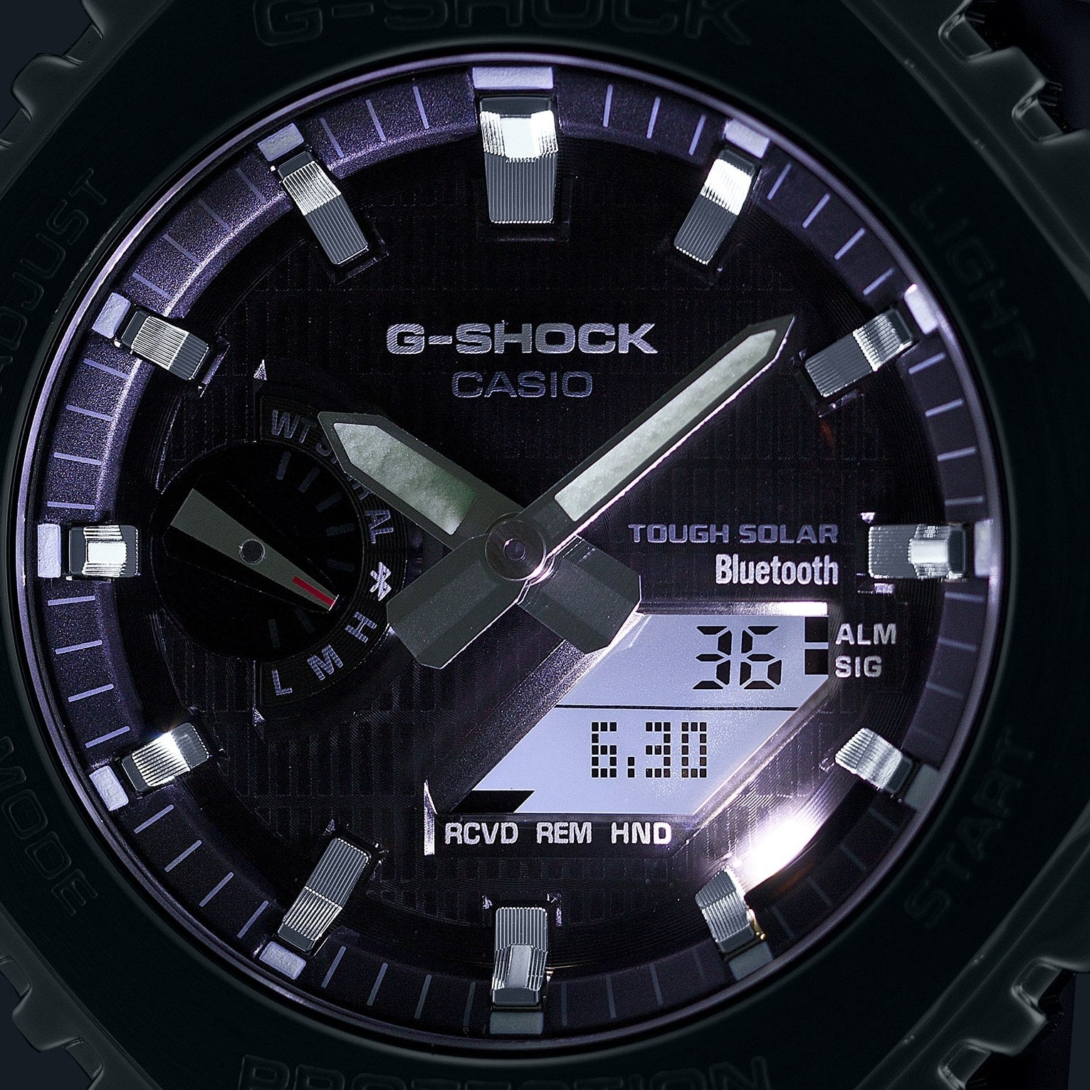 G-SHOCK GBM-2100A-8B - Metal-Clad Octagon - 5