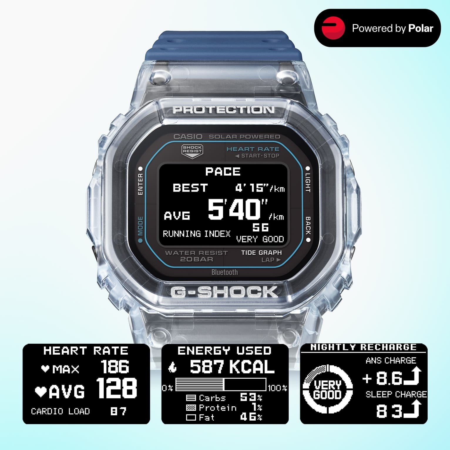 G-SHOCK GBX-H5600-2 - G-LIDE Tide Square - 7