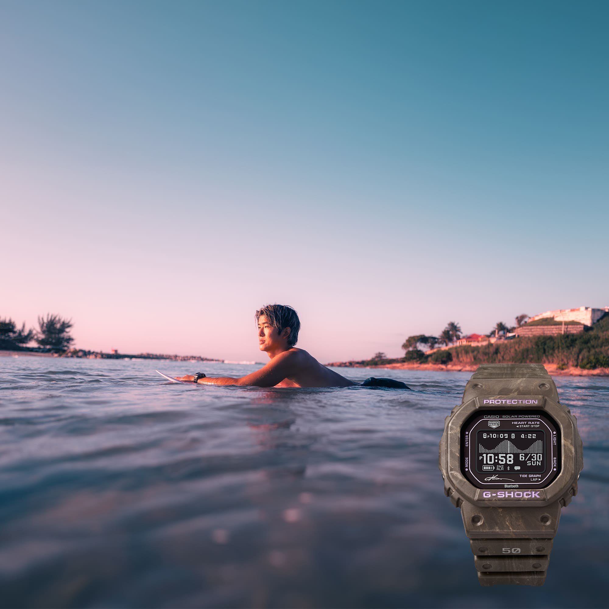 G-SHOCK GBX-H5600KI-5 - G-LIDE Tide Square - 2
