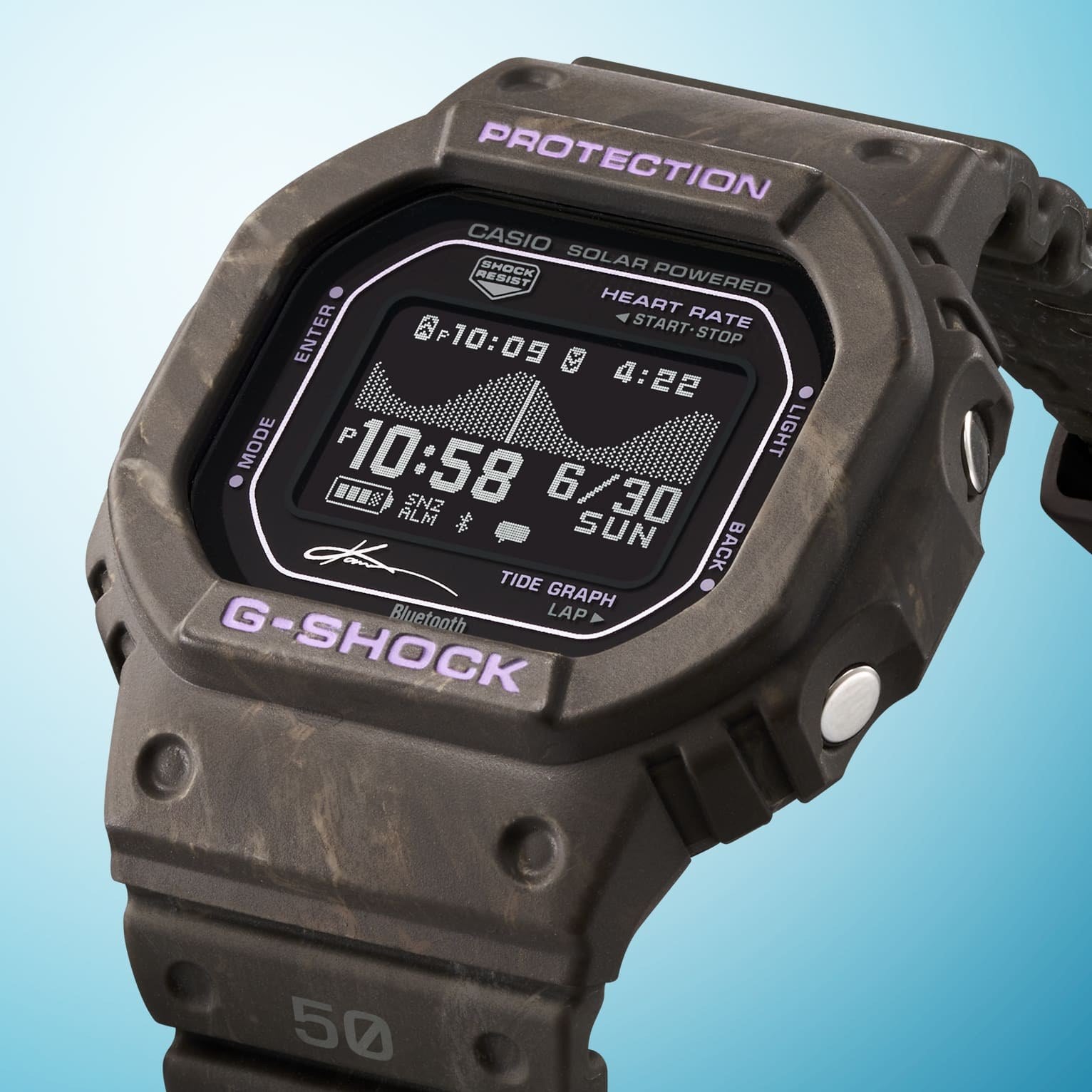 G-SHOCK GBX-H5600KI-5 - G-LIDE Tide Square - 3