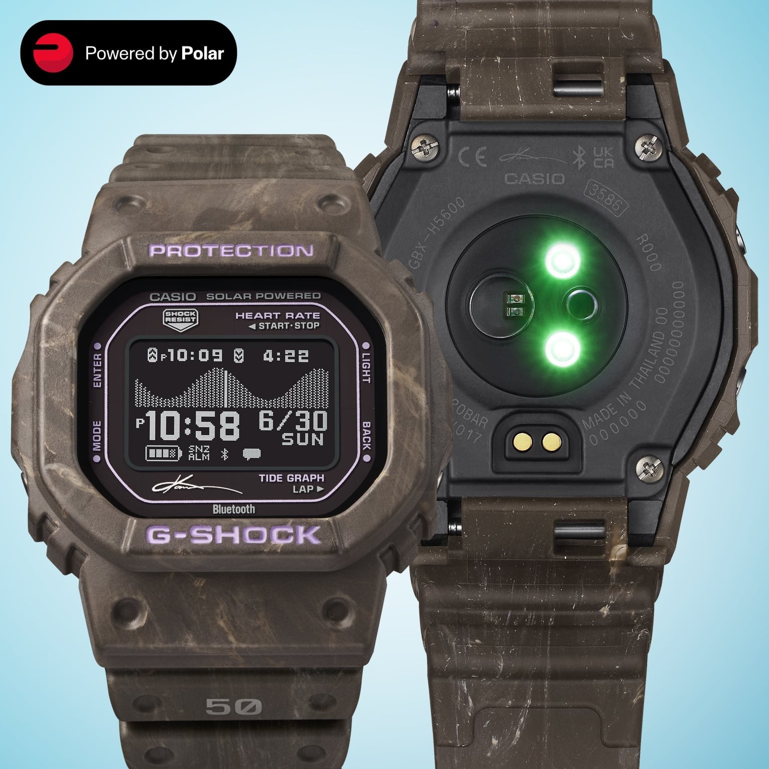 G-SHOCK GBX-H5600KI-5 - G-LIDE Tide Square - 6