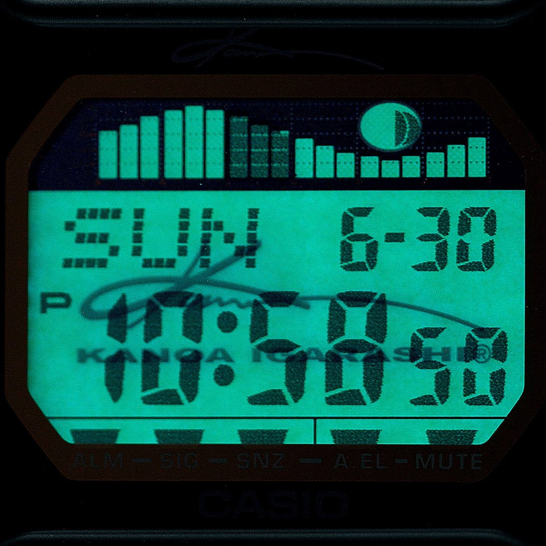 G-SHOCK GLX-5600KB-1 - G-LIDE Digital Square - 6