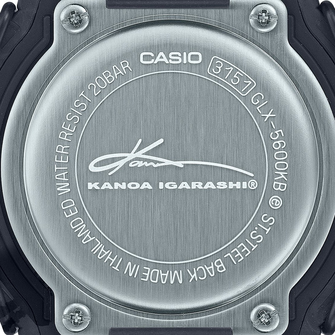 G-SHOCK GLX-5600KB-1 - G-LIDE Digital Square - 8