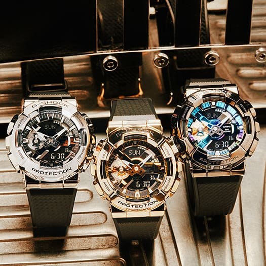 G-SHOCK GM-110-1A - Metal-Clad Analog-Digital - 5