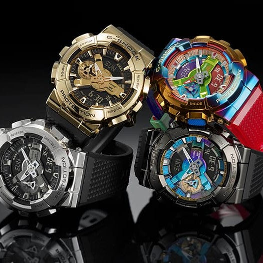 G-SHOCK GM-110-1A - Metal-Clad Analog-Digital - 6