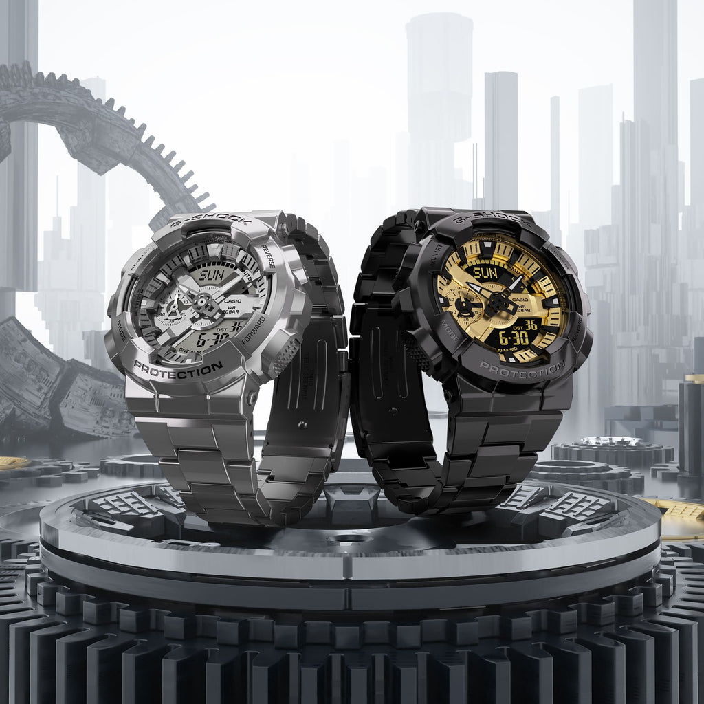 G-SHOCK GM-110BD-1A9 - Metal-Clad Analog-Digital - 2