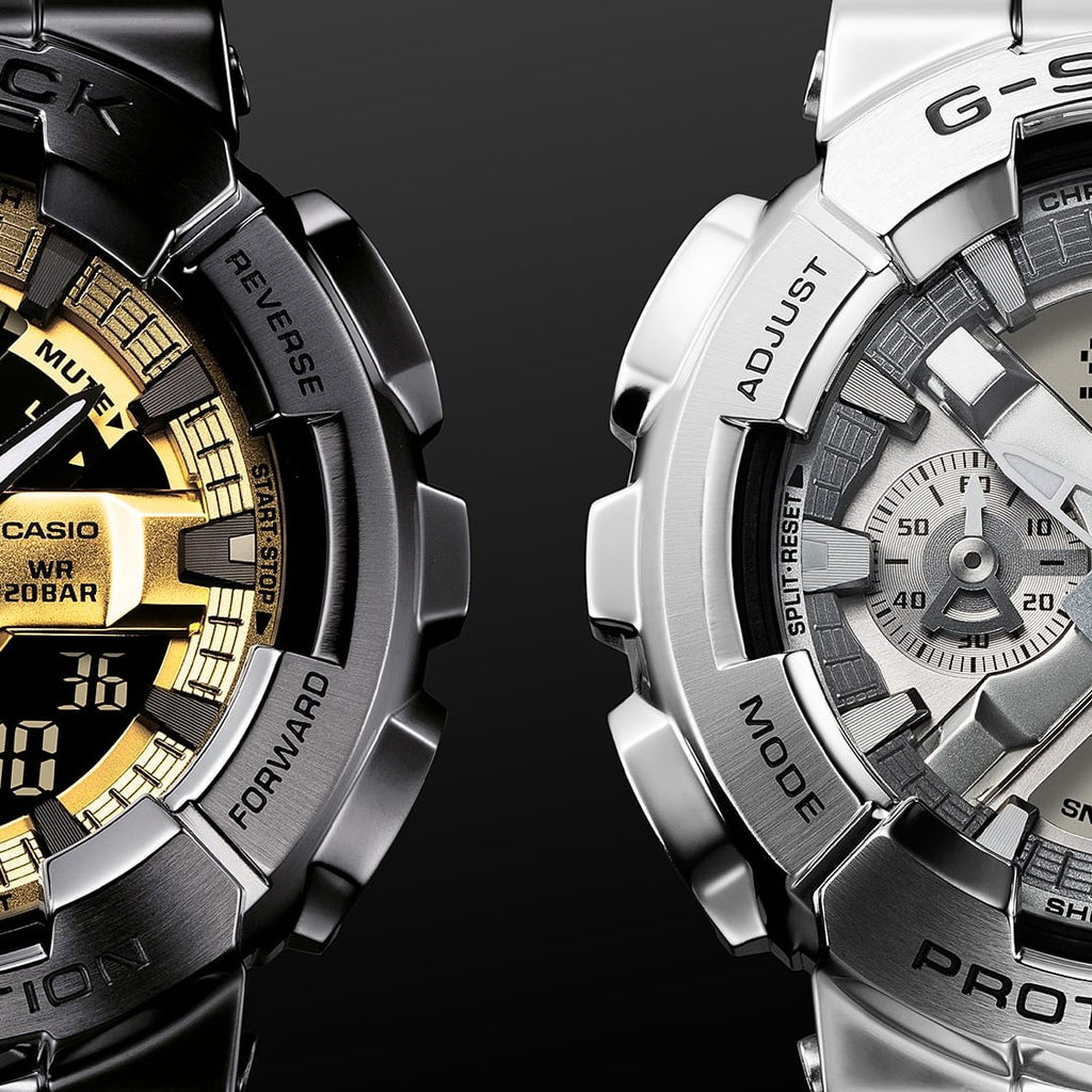G-SHOCK GM-110BD-1A9 - Metal-Clad Analog-Digital - 5