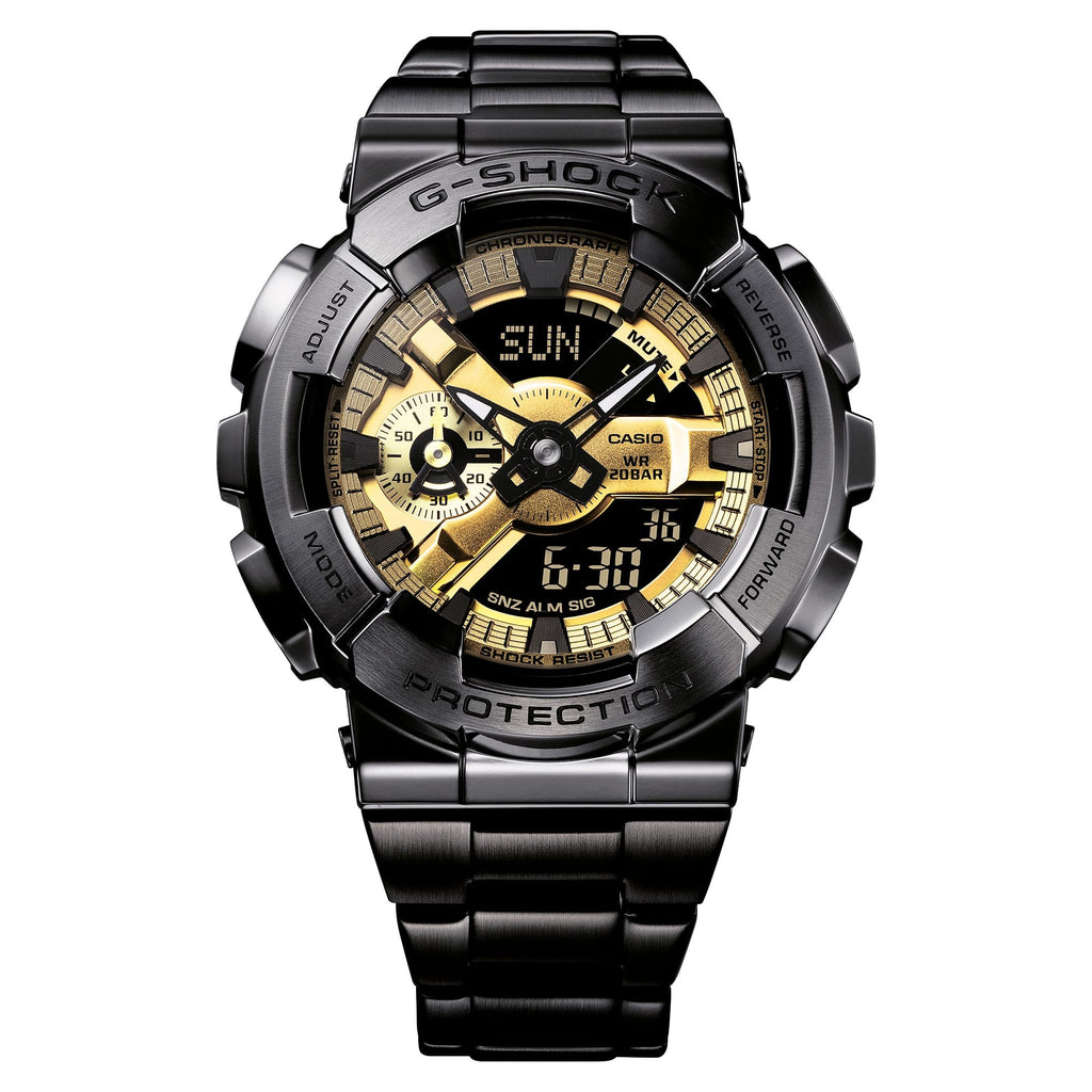 G-SHOCK GM-110BD-1A9 - Metal-Clad Analog-Digital - 7
