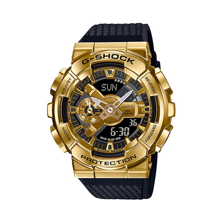 G-SHOCK GM-110G-1A9 - Metal-Clad Analog-Digital