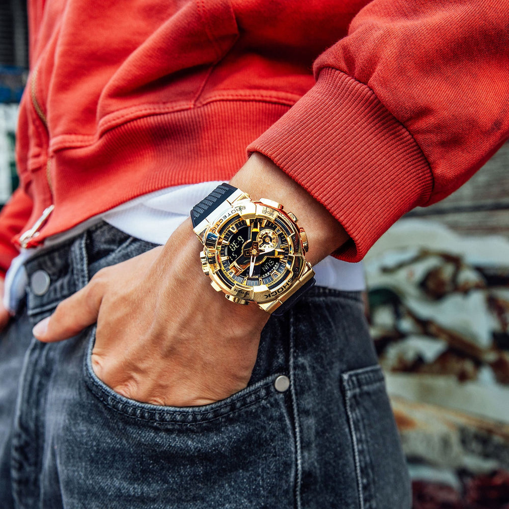 G-SHOCK GM-110G-1A9 - Metal-Clad Analog-Digital - 2