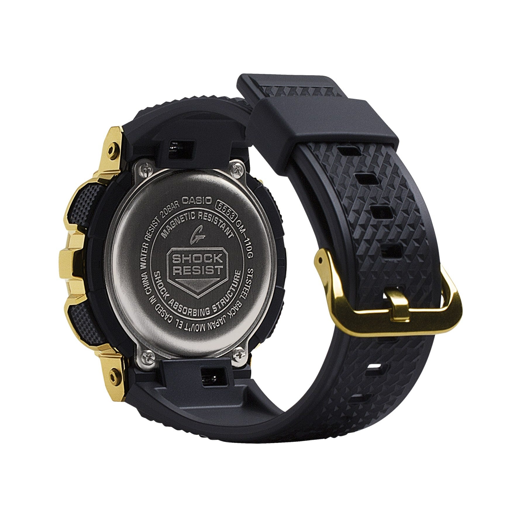 G-SHOCK GM-110G-1A9 - Metal-Clad Analog-Digital - 6
