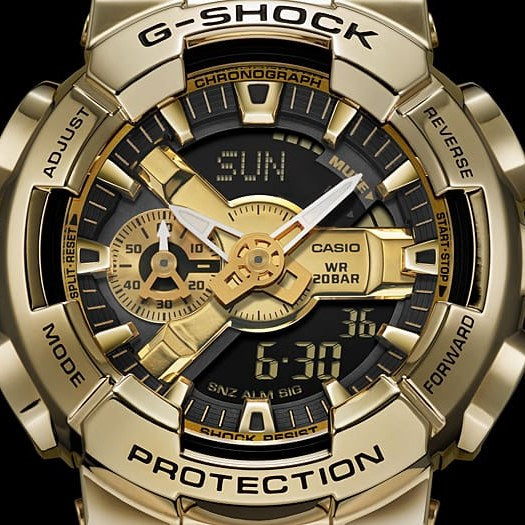 G-SHOCK GM-110G-1A9 - Metal-Clad Analog-Digital - 7