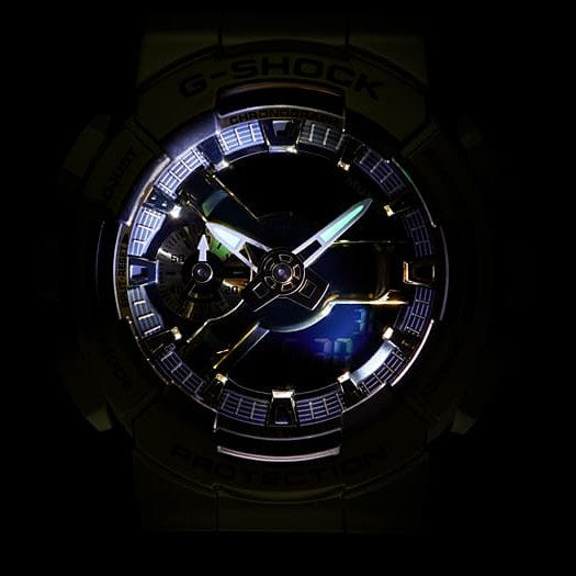 G-SHOCK GM-110G-1A9 - Metal-Clad Analog-Digital - 8