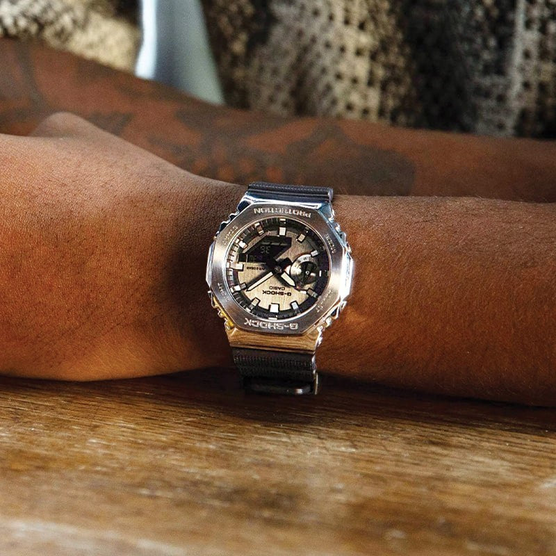 G-SHOCK GM-2100-1A - Metal-Clad Octagon - 2