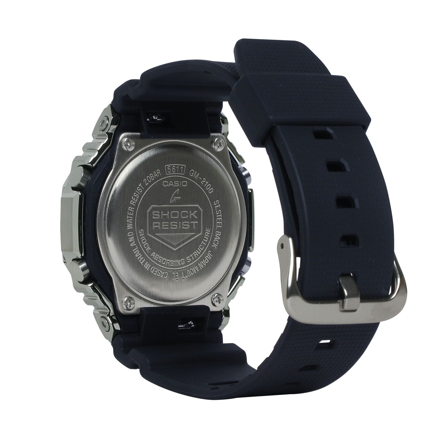 G-SHOCK GM-2100-1A - Metal-Clad Octagon - 5