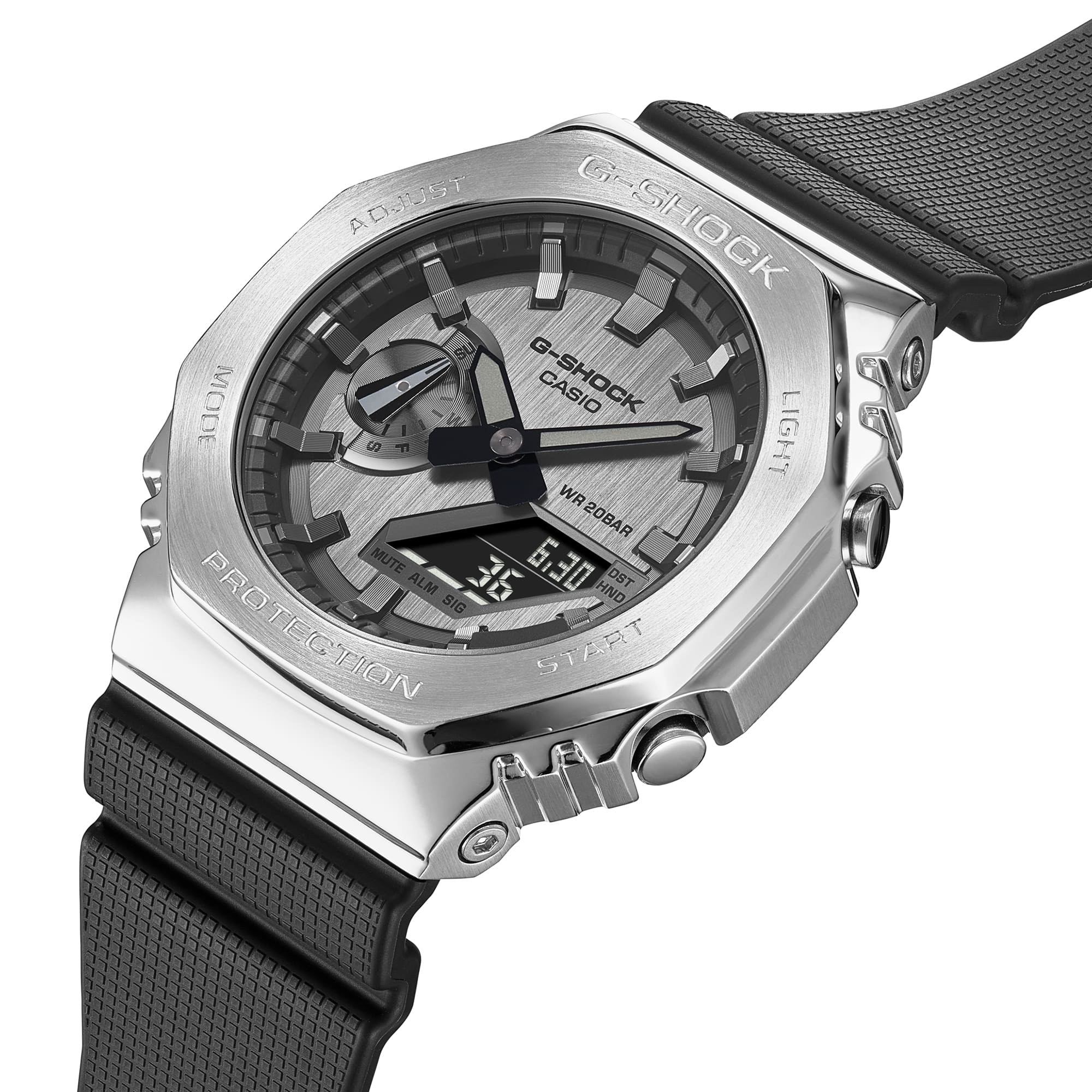 G-SHOCK GM-2100-1A - Metal-Clad Octagon - 7