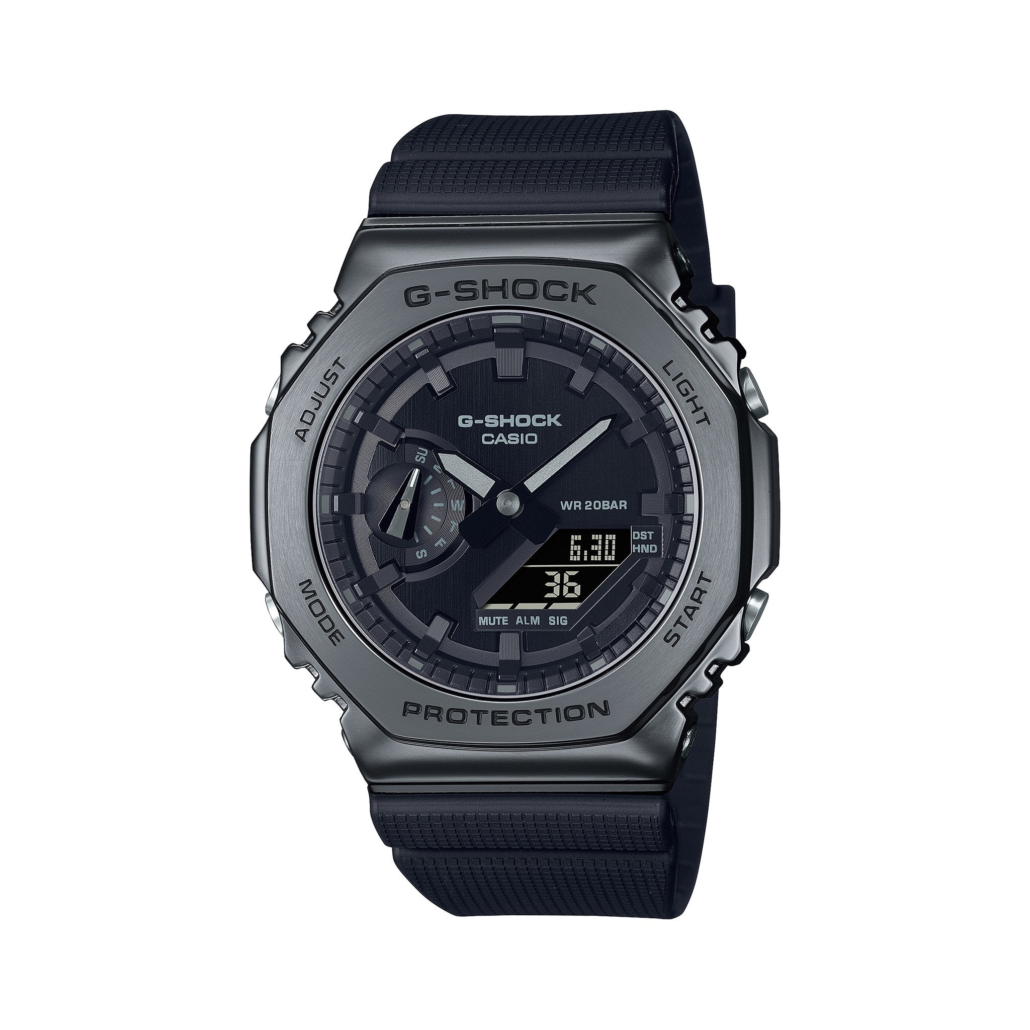 G-SHOCK GM-2100BB-1A - Metal-Clad Octagon