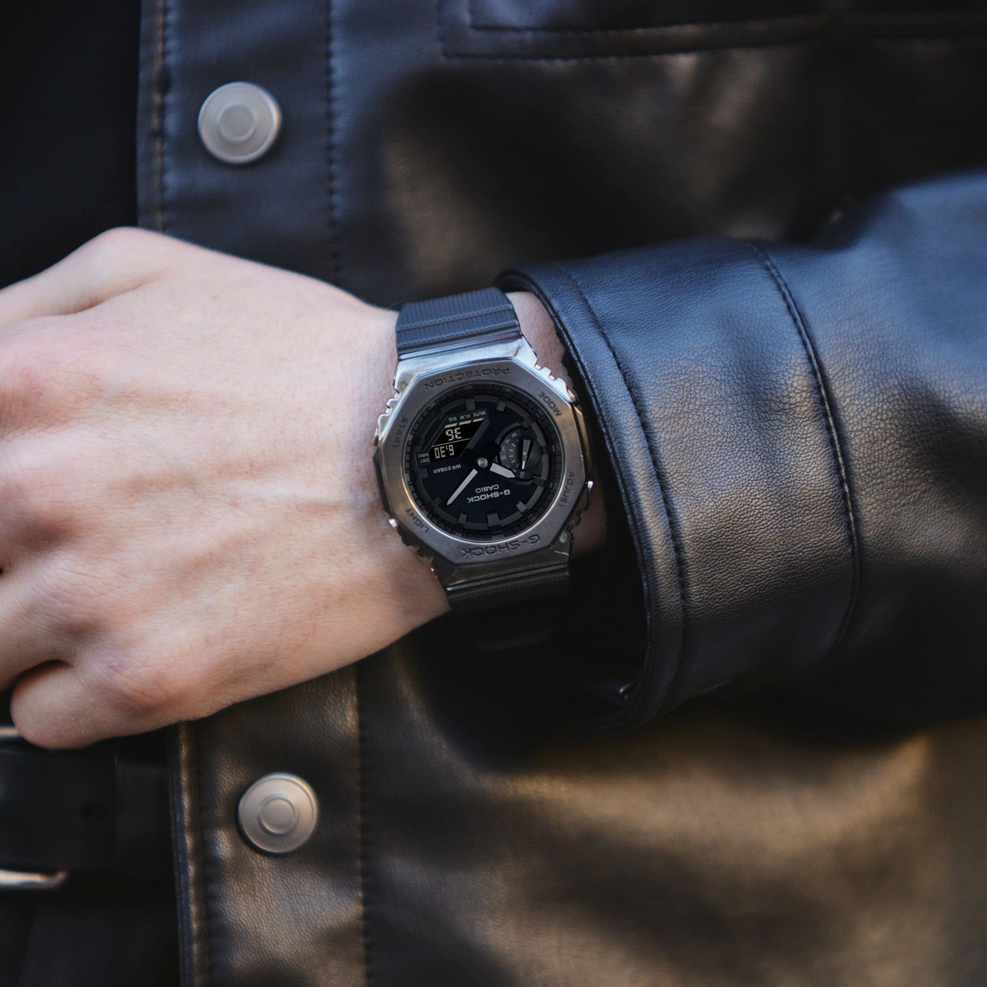 G-SHOCK GM-2100BB-1A - Metal-Clad Octagon - 2