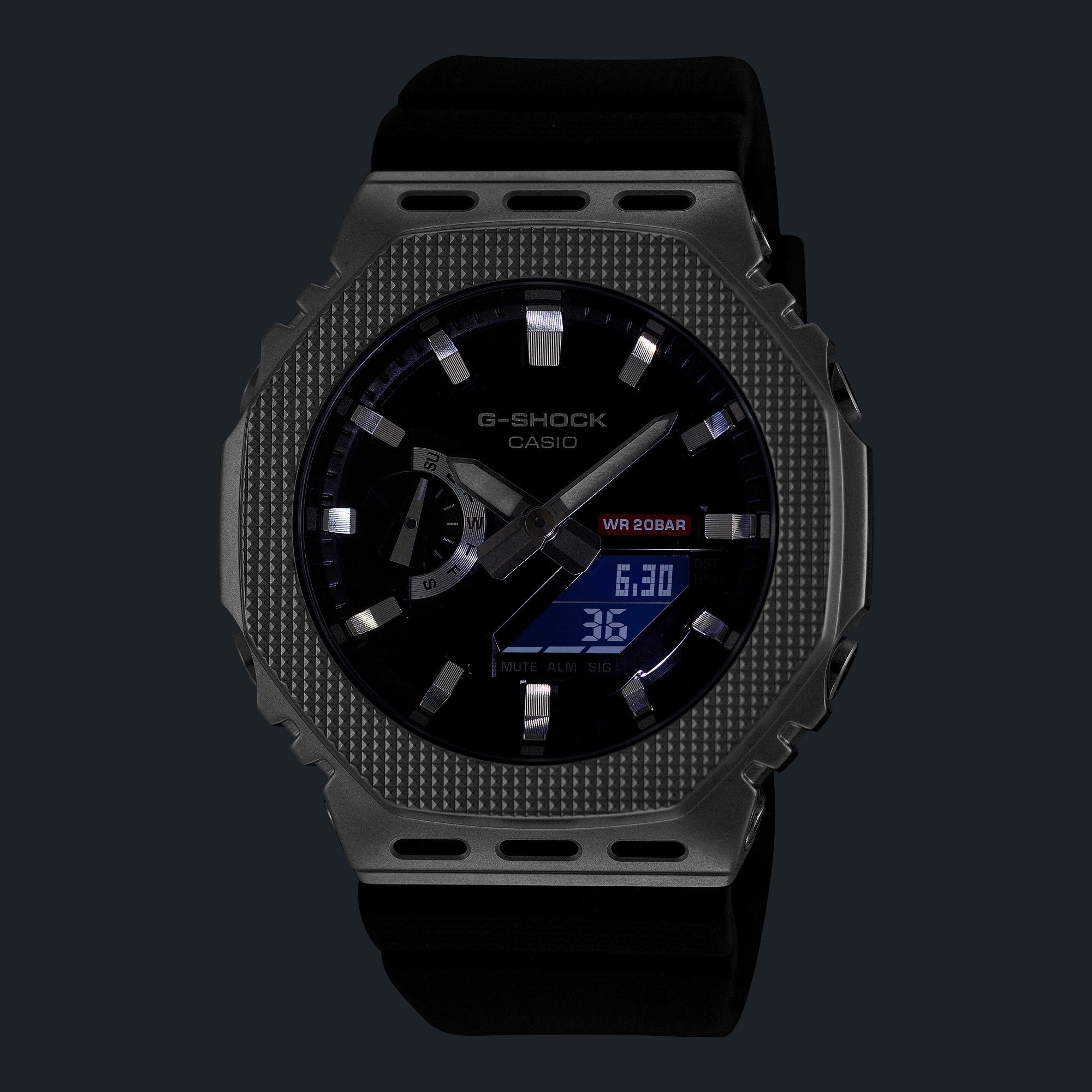 G-SHOCK GM-2100M-1A - Metal-Clad Octagon - 6