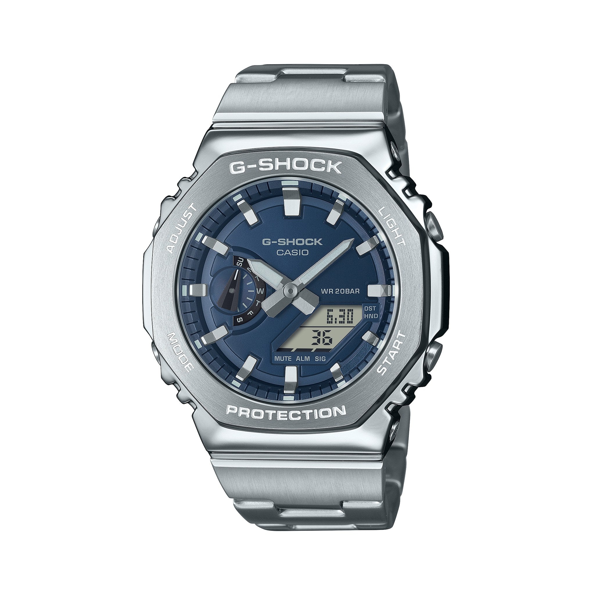 G-SHOCK GM-2110D-2B - Metal-Clad Octagon