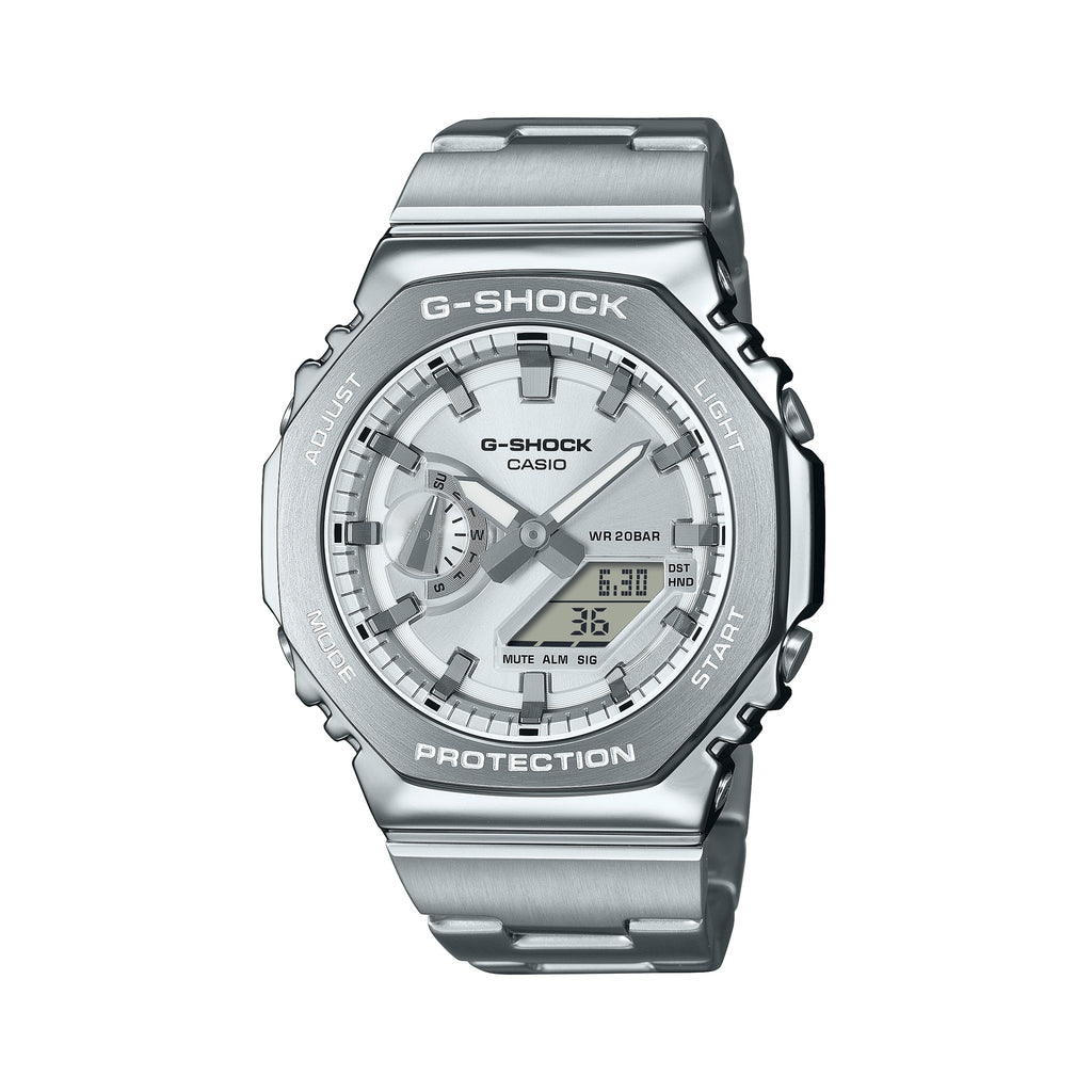 G-SHOCK GM-2110D-7A - Metal-Clad Octagon