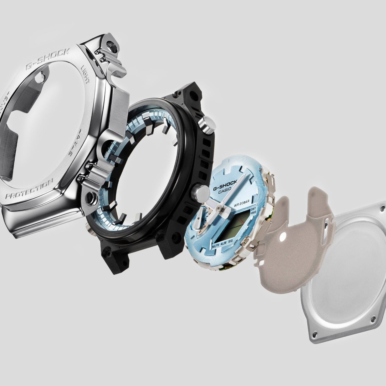 G-SHOCK GM-2110D-8A - Metal-Clad Octagon - 4