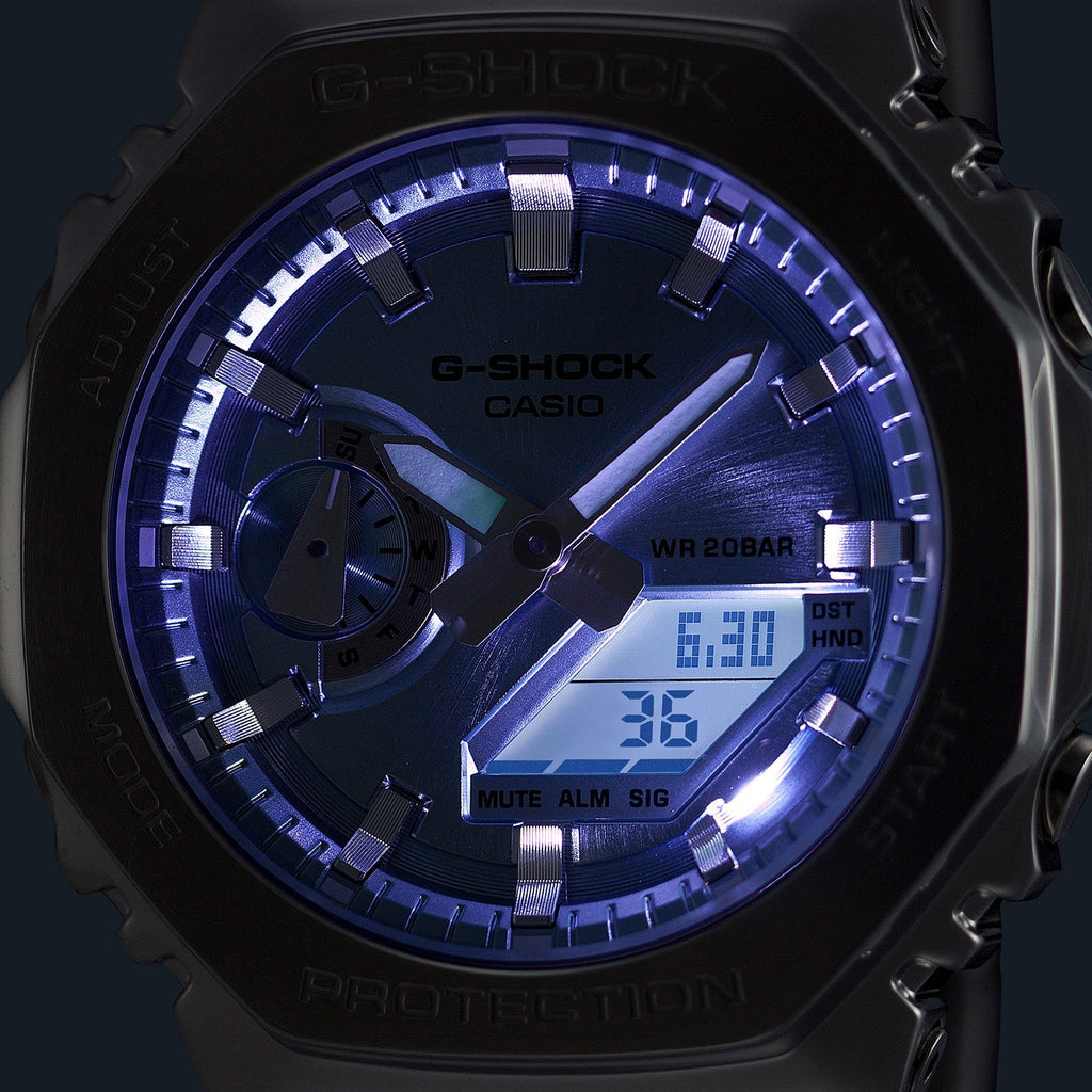 G-SHOCK GM-2110D-8A - Metal-Clad Octagon - 7