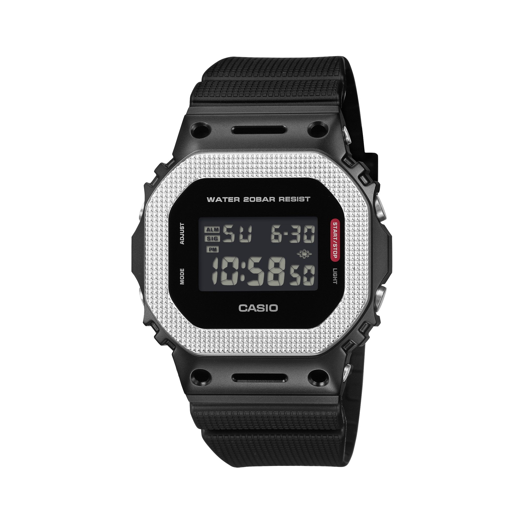 G-SHOCK GM-5600BM-1 - Metal-Clad Square
