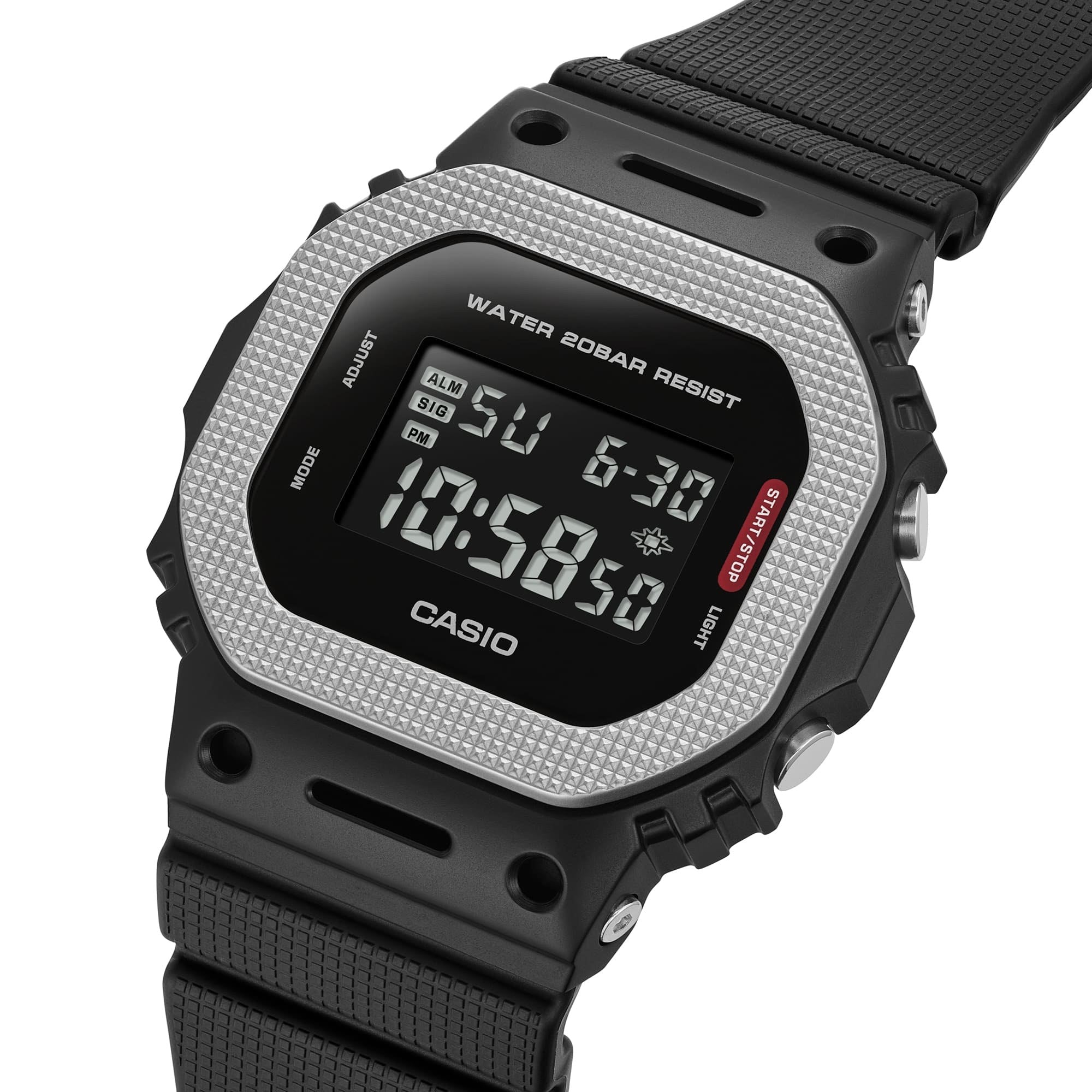 G-SHOCK GM-5600BM-1 - Metal-Clad Square - 3