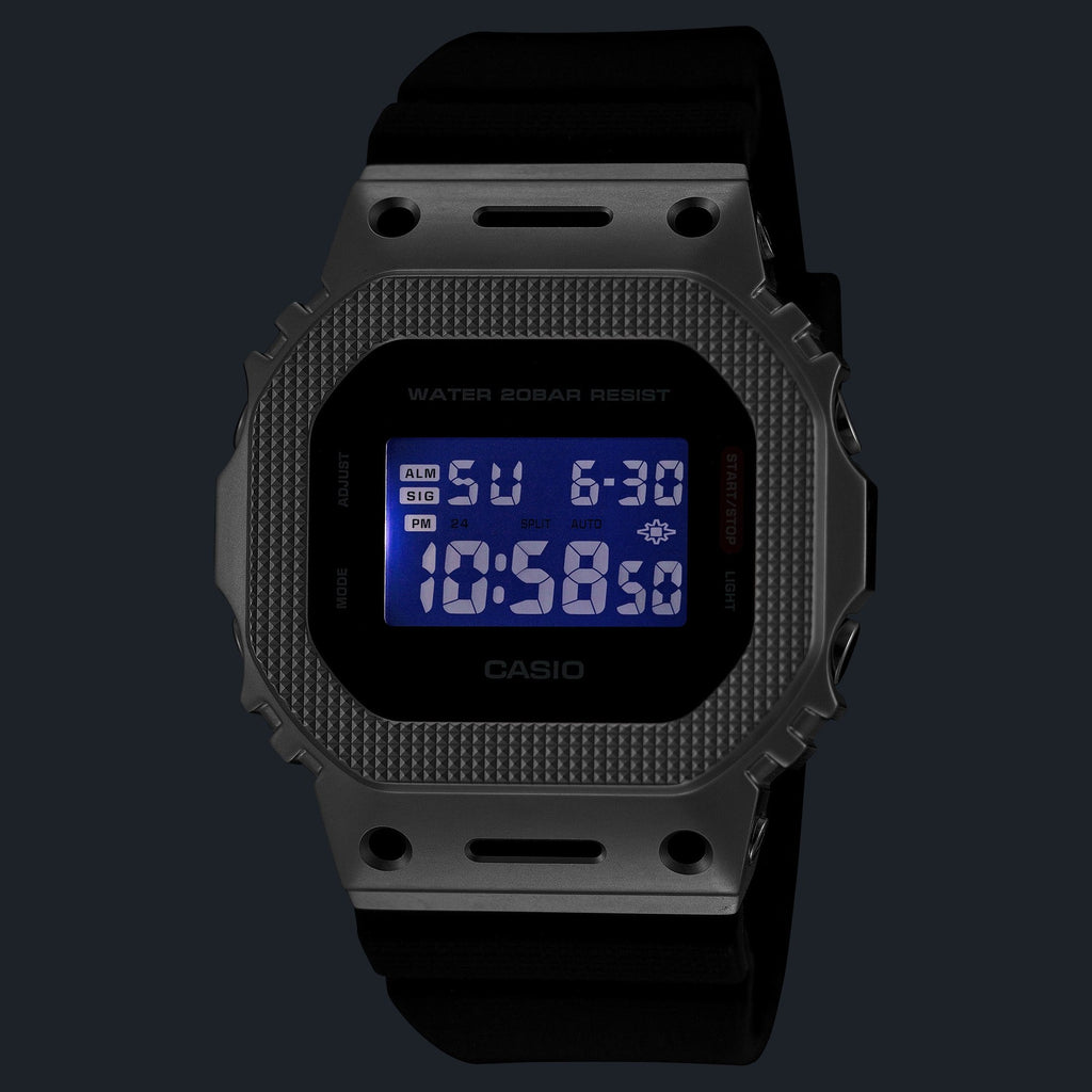 G-SHOCK GM-5600BM-1 - Metal-Clad Square - 6