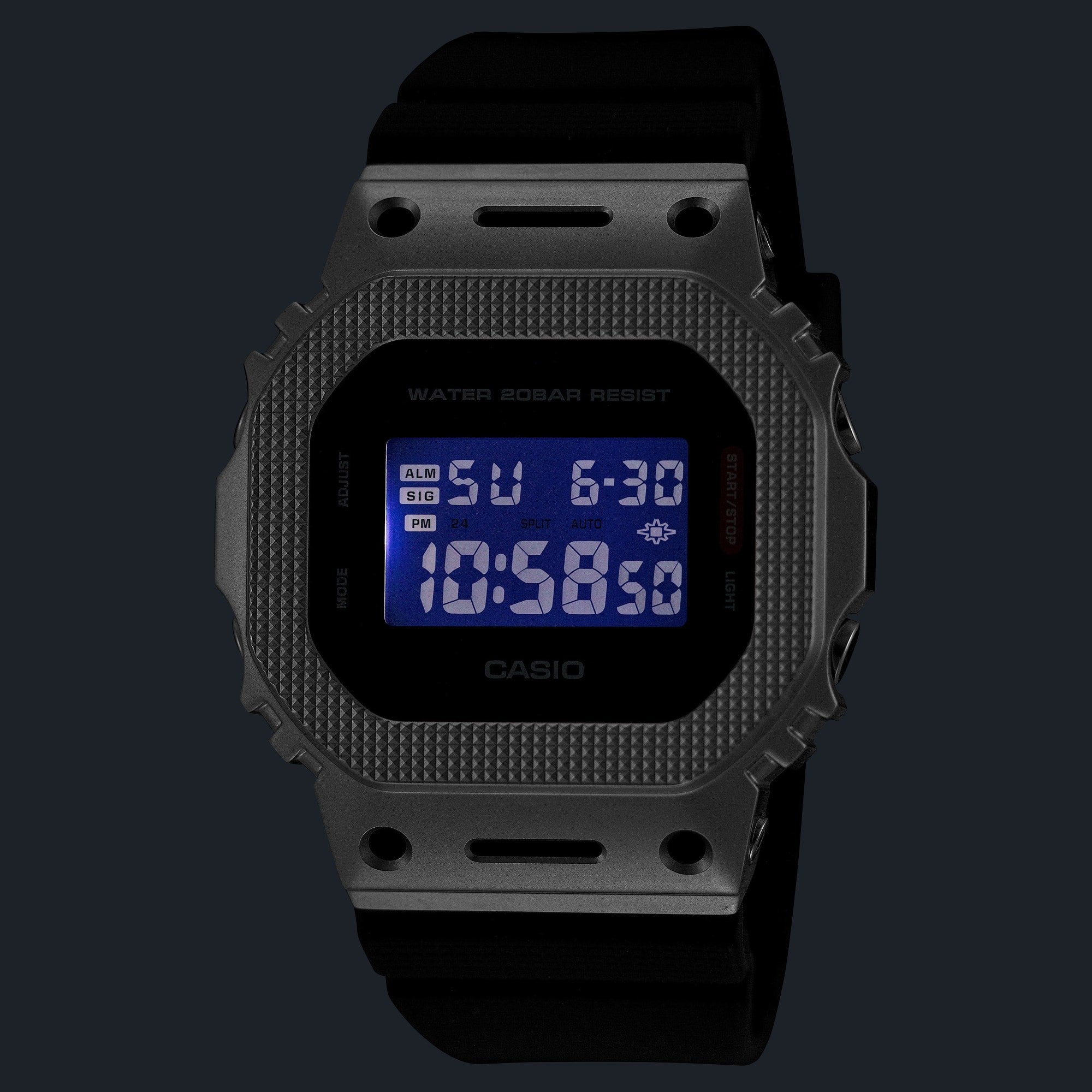 G-SHOCK GM-5600BM-1 - Metal-Clad Square - 6