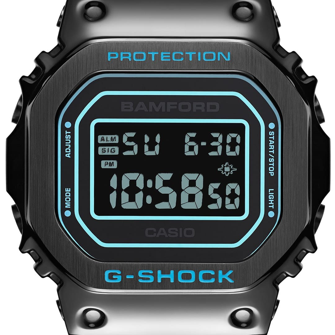 G-SHOCK GM-5600BWD-1 - Metal-Clad Square - 8